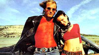 Woody Harrelson and Juliette Lewis are Mickie and Mallory, respectively, in <i>Natural Born Killers</i>. Image
