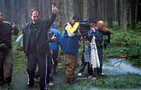 Sellers on Set