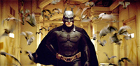 Christian Bale is the Caped Crusader in <i>Batman Begins</i>. Image