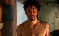 Keanu Reeves in <i>A Scanner Darkly</i>. Image