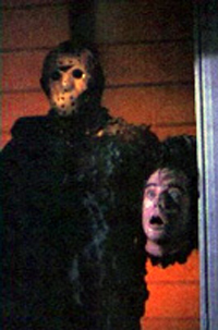 Heads roll thanks to Jason in <i>Friday the 13th, Part VII: The New Blood</i>. Image