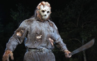 Kane Hodder bears the mask in <i>Jason Goes to Hell: The Final Friday</i>. Image