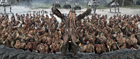 Wookies do battle in <i>Star Wars: Episode III - Revenge of the Sith</i>. Image
