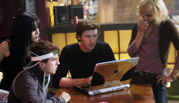 (l. to r.) Sophia Bush, Frankie Muniz, Jon Foster and Samaire Armstrong co-star in <i>Stay Alive</i>. Image