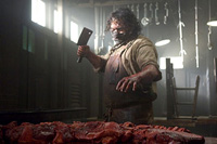 Andrew Bryniarski returns as Leatherface in <i>The Texas Chainsaw Massacre: The Beginning</i>. Image