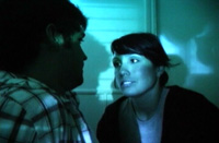 Ivonne Contreras (right) and Manuel Garcia Rulfo co-star in <i>Valle de L�grimas</i>. Image