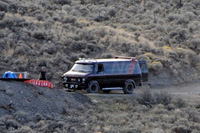 <i>The A-Team</i> van on the set of the new movie, to be released in 2010. Image