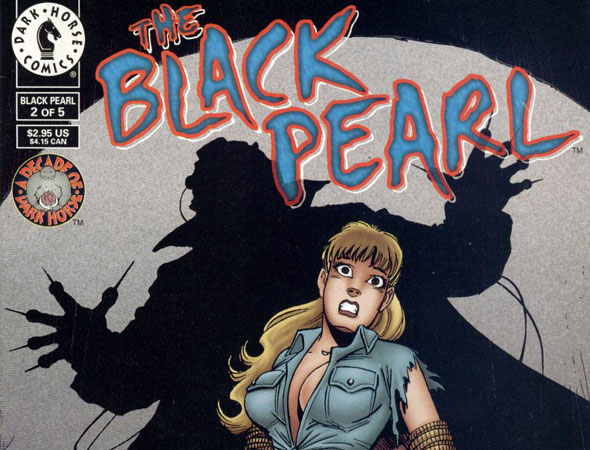 Comic book cover of Mark Hamill's 'The Black Pearl'