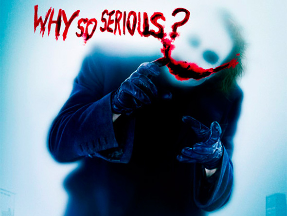 Heath Ledger as The Joker for 'The Dark Knight'
