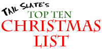 Tail Slate's Top Ten Christmas Movies
