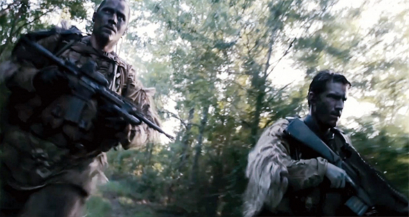 Soldiers on the move in 'Act of Valor'