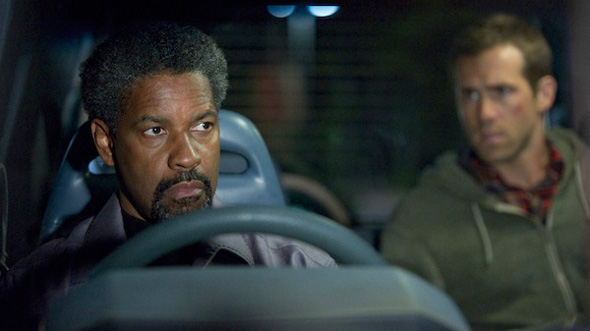 Denzel Washington and Ryan Reynolds in 'Safe House'