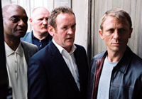 Left to right: George Harris, Colm Meaney and Daniel Craig co-star in 'Layer Cake'
