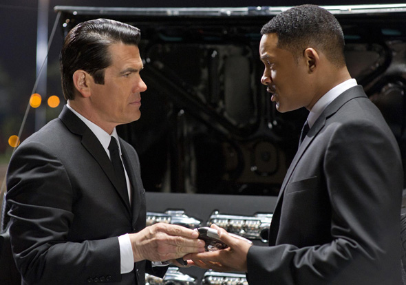 Josh Brolin and Will Smith in 'Men in Black 3'