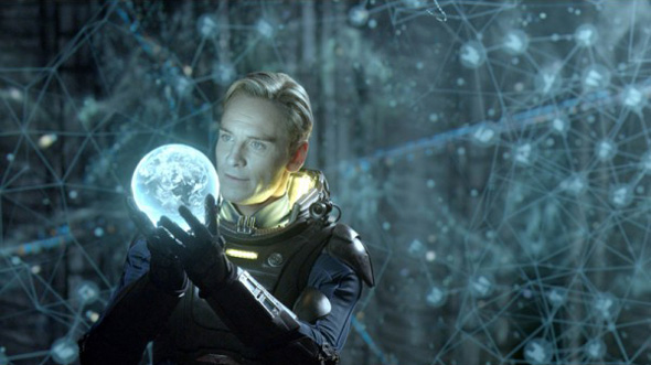 Michael Fassbender in 'Prometheus'