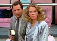 Bruce Willis and Cybil Shepard co-star on 'Moonlighting'