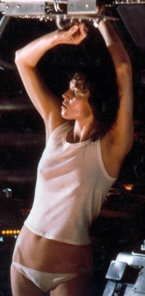 Sigourney Weaver is sexy and dangerous in 'Alien'