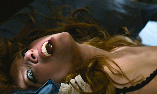Joséphine de La Baume bares her fangs in 'Kiss of the Damned'