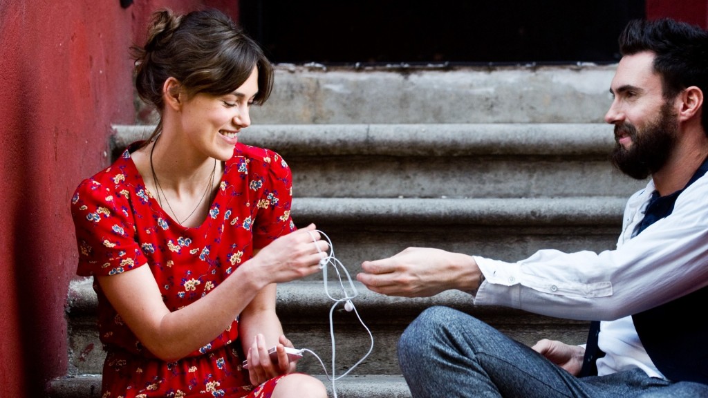 Kiera Knightley and Adam Levine in 'Begin Again'