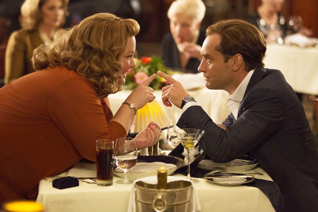 Melissa McCarthy and Jude Law in 'Spy'