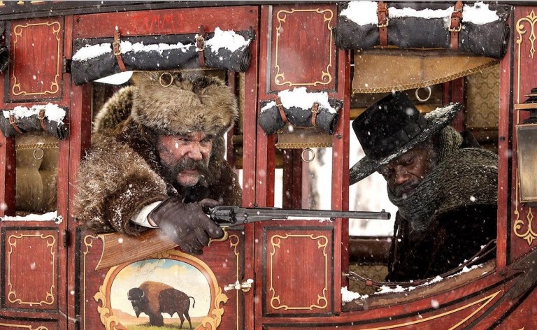 ‘The Hateful Eight’ is not a Ten.  But it is highly entertaining
