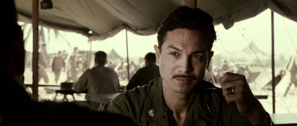 Benjamin Bratt as Lt Colonel Henry Mucci in 'The Great Raid'