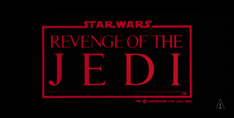 Original title to 'Star Wars VI' (or three, depending on your perspective) was 'Revenge of the Jedi'