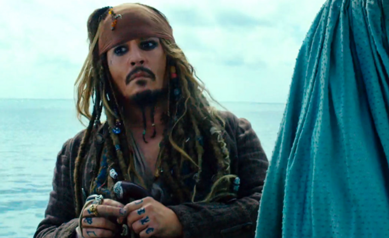 Johnny Depp in 'Pirates of the Caribbean: Dead Men Tell No Tales'