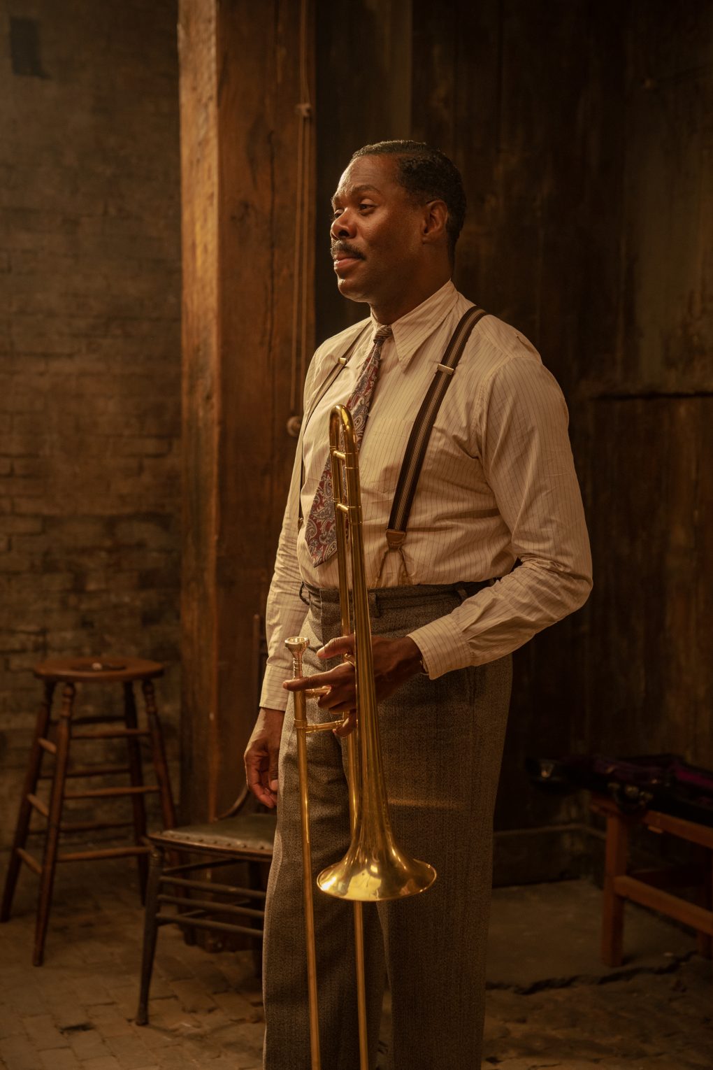 Colman Domingo in 'Ma Rainey's Black Bottom' on Netflix. (David Lee/NETFLIX)