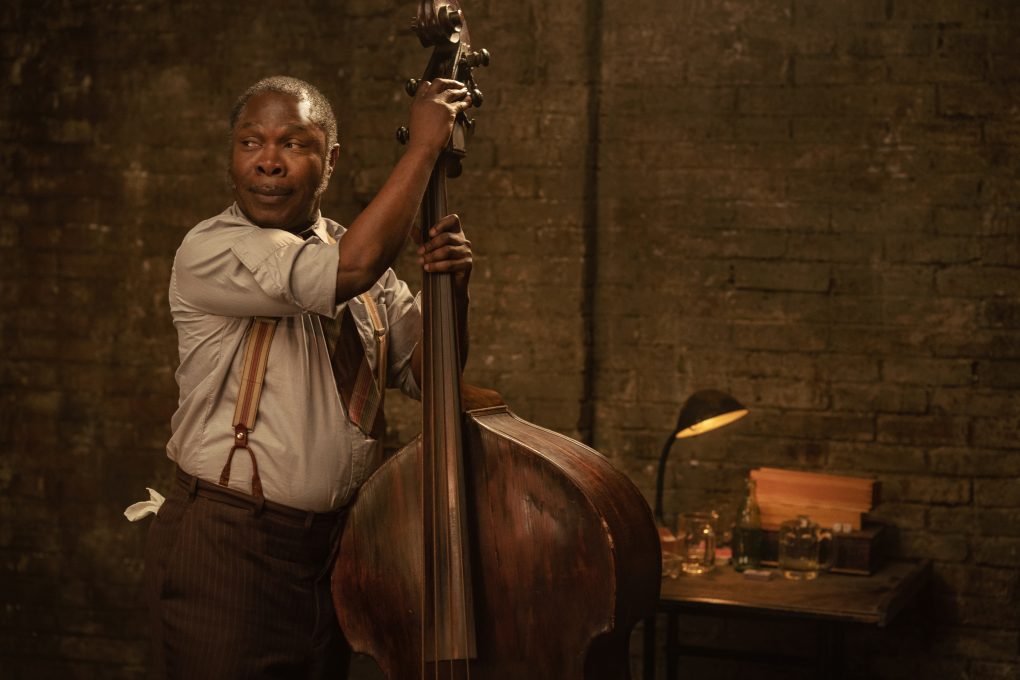 Michael Potts in 'Ma Rainey's Black Bottom' on Netflix. (David Lee / Netflix)