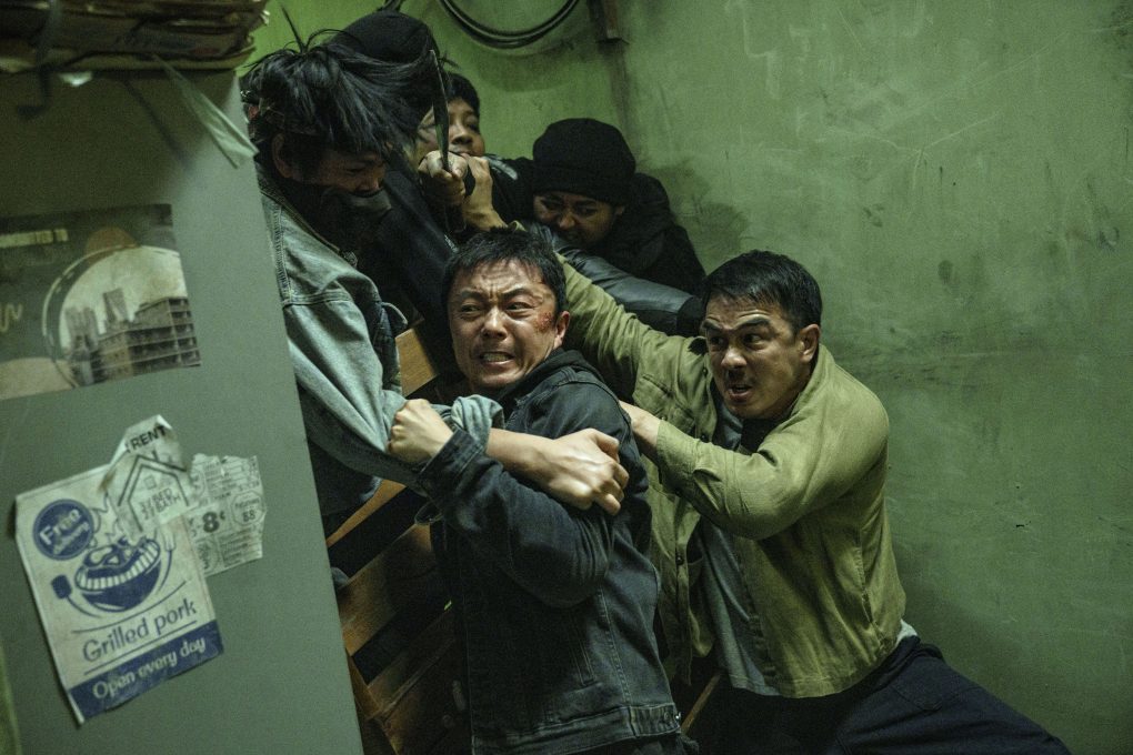 Xie Miao as Wang Wei and Joe Taslim as Navin in "The Furious." (Norachai Kajchapanont / Lionsgate)