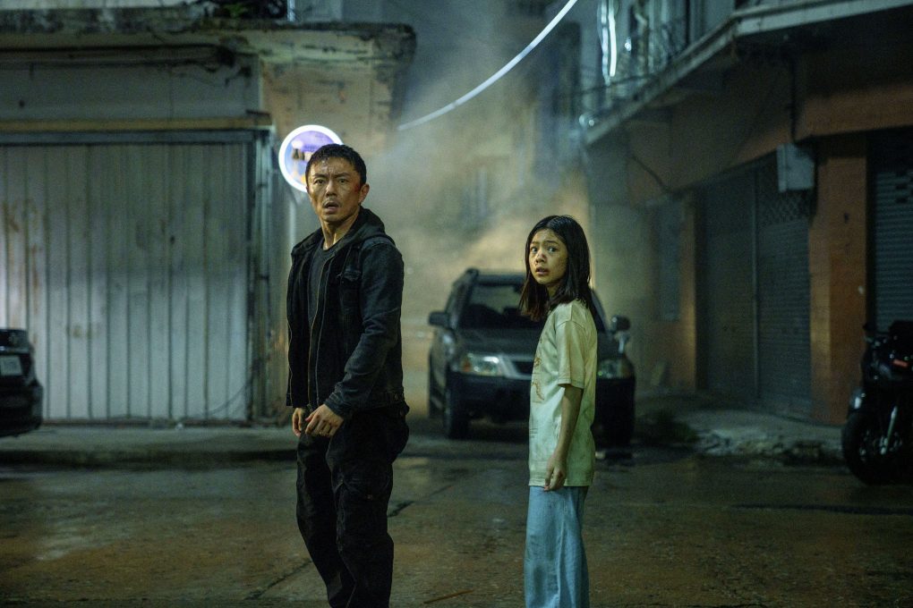 Xie Miao as Wang Wei and Yang Enyou as Rainy in "The Furious." (Norachai Kajchapanont / Lionsgate)