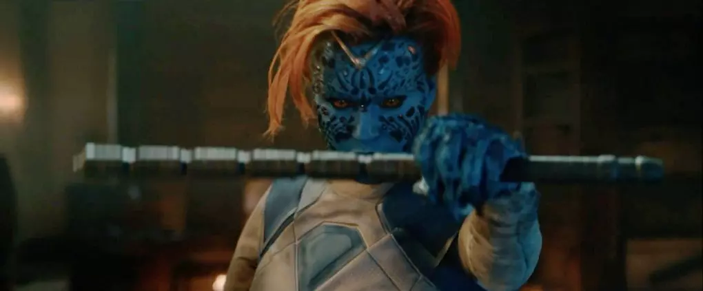 Rebecca Romijn as Mystique in “Avengers: Doomsday.” (Marvel Entertainment)
