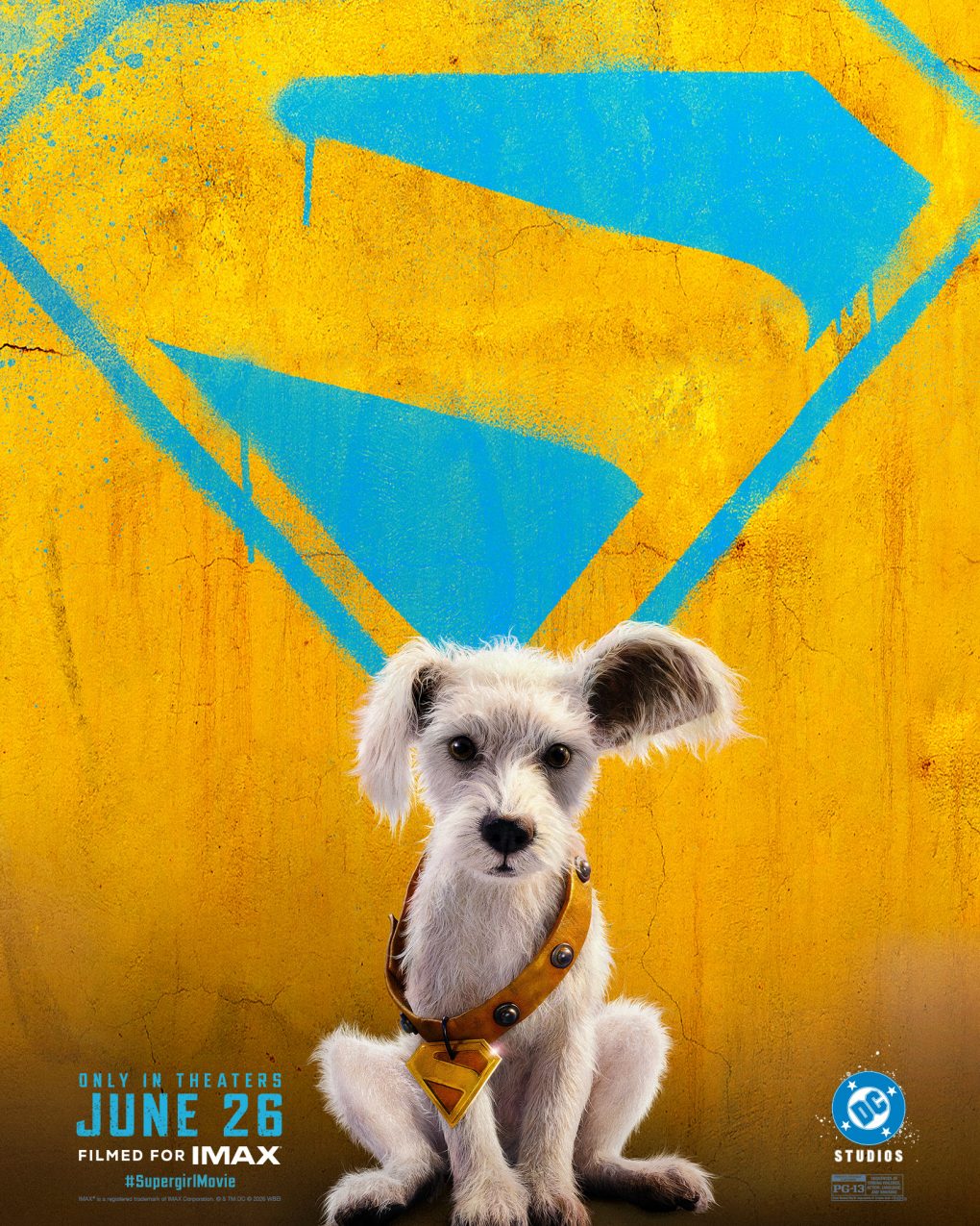Krypto the Superdog in "Supergirl." (Warner Bros.)